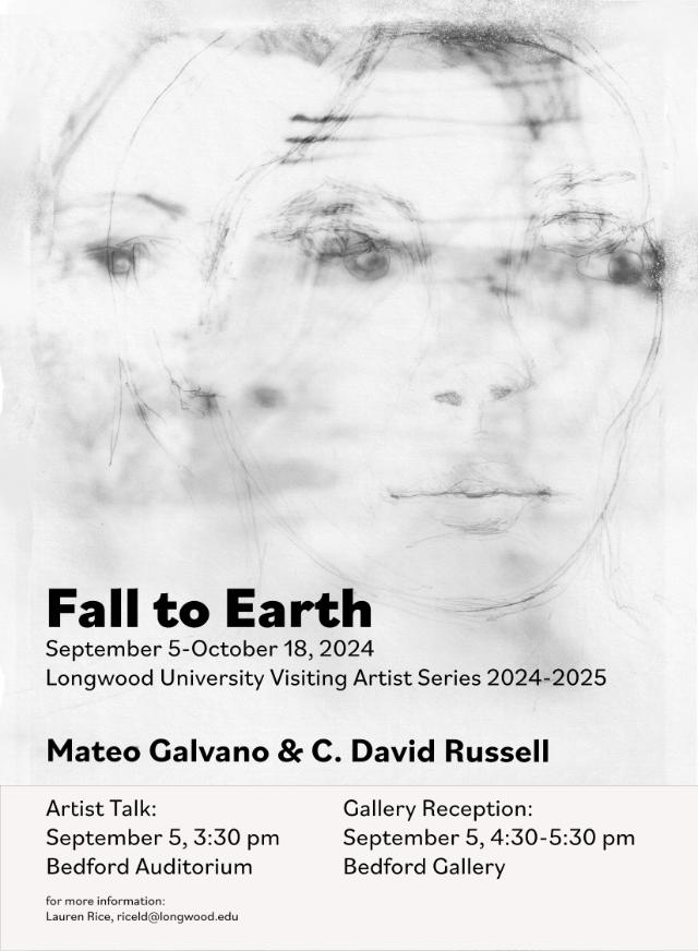 “Fall to Earth,” part of the Longwood University Visiting Artist Series 2024–2025.