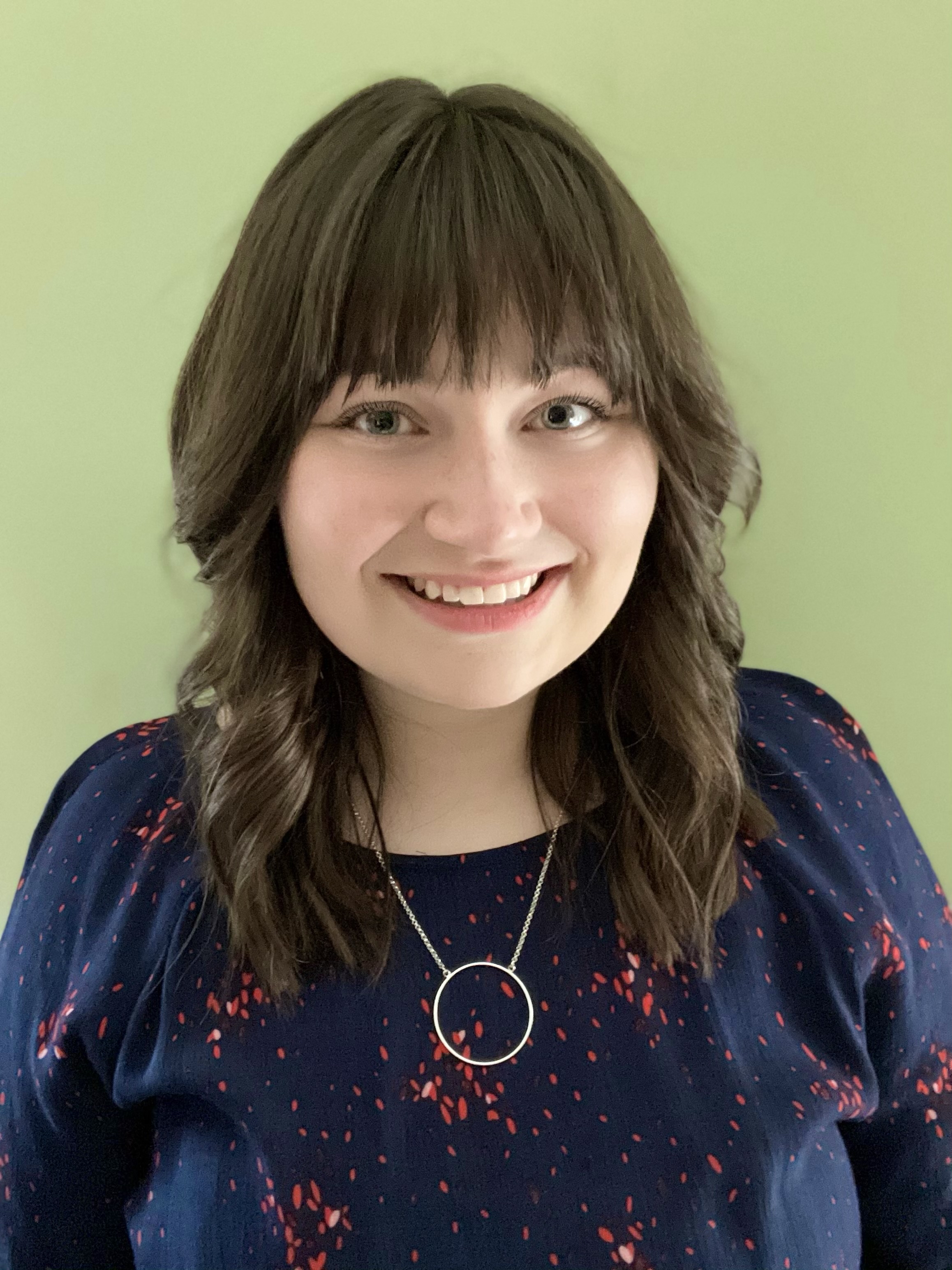 Headshot of Megan Kruzinski the 2021-2022 recipient of the SNVC Scholarship award