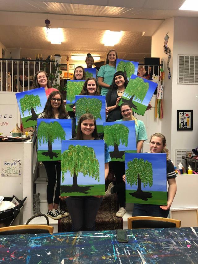 GSA Paint Night 2018