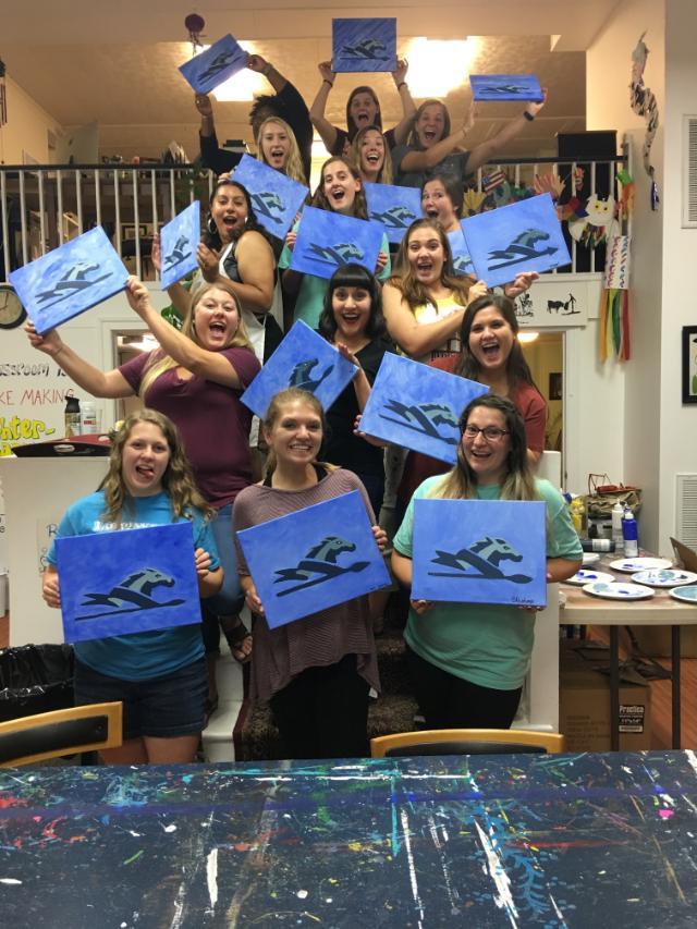 GSA Paint Night