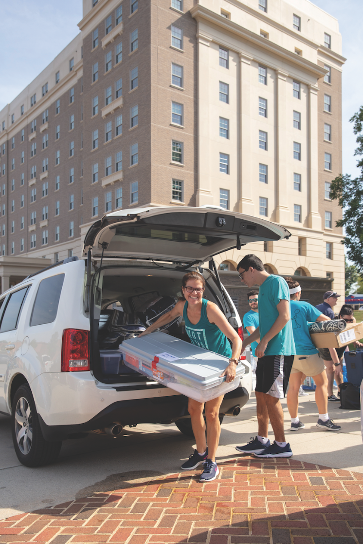 CHRISTY CHESSOR ’95 unloading