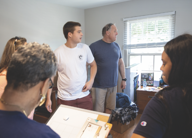 JOHN FOX ’93 with father