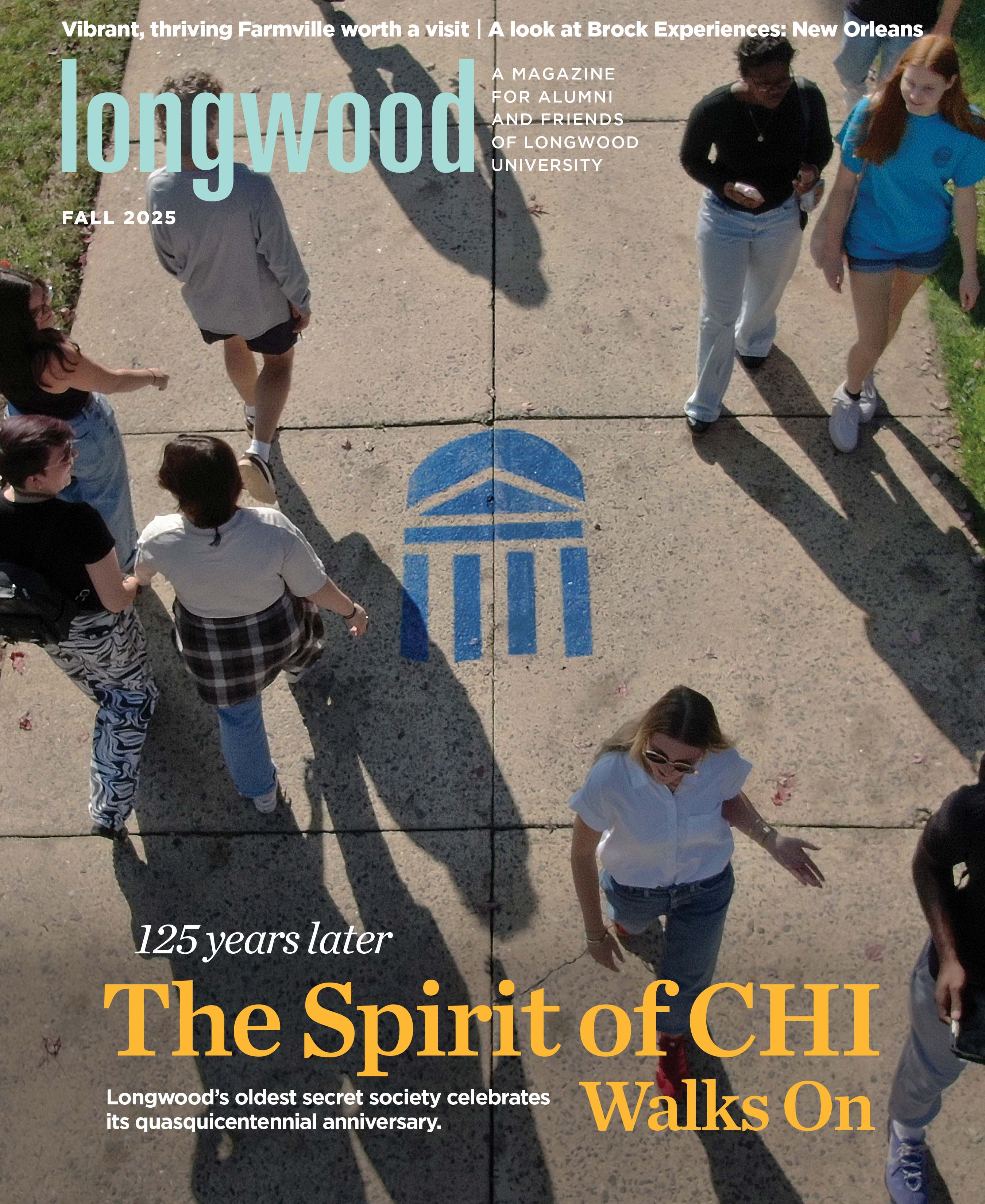 Longwood Magazine Winter 2025 Cover