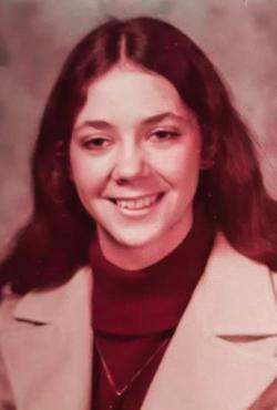 Donna Norton in high school.