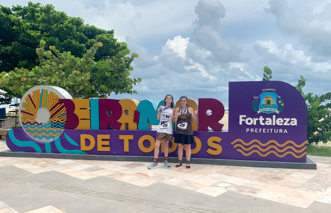 Mother and son were brimming with confidence after completing the next-to-last race, held in Fortaleza, Brazil. After the last race in Miami, Florida, their times for the seven half-marathons totaled 16 hours 6 minutes for Braxton (an average of 10.53 minutes per mile) and 20 hours 44 minutes for Maryanne (an average of 13.56 minutes per mile).