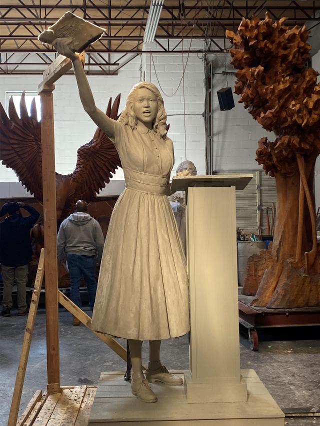 The Barbara Johns model. Courtesy of Virginia Department of Historic Resources.