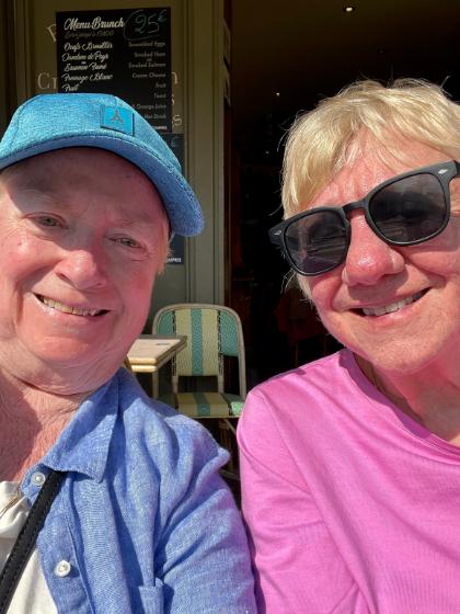 Linda Holt and her wife, Nancy Pruss